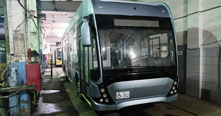 В Ярославскую область поступил новенький электробус