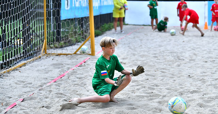 В Ярославле открыли первую в городе детскую академию пляжного футбола_217147