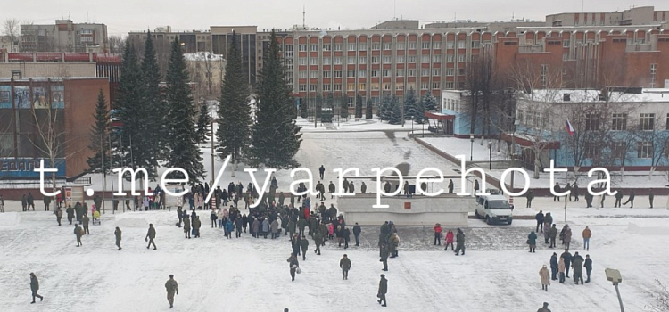 Ярославскую область покидает еще одна группа мобилизованных и добровольцев