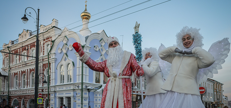 «НаШествие Дедов Морозов» в Рыбинске прошло в новом формате_289014