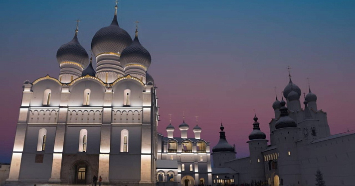 В Ярославской области подсветят Успенский собор и звонницу Ростовского кремля