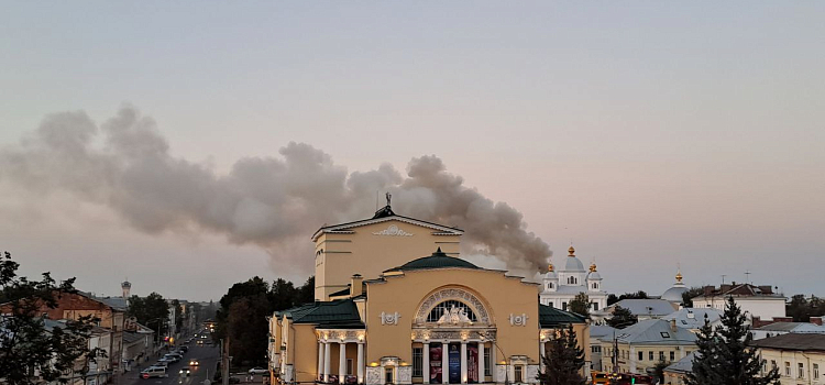 В центре Ярославля вспыхнул дом-памятник_280703