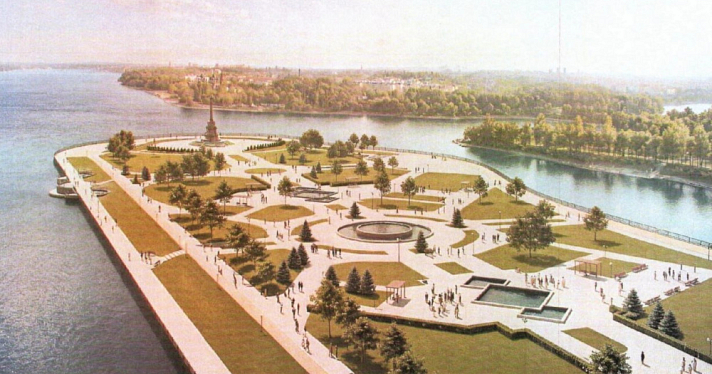 В Ярославле масштабное благоустройство запланировали на Стрелке