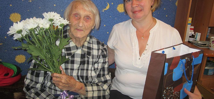 Жительница Дзержинского района отметит столетний юбилей