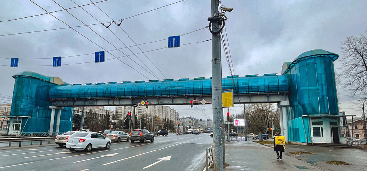 Надземные пешеходные переходы в Ярославле в этом году не отремонтируют