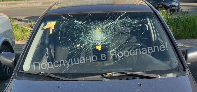 Кидали камни и бегали по машинам: в Ярославле вандалы устроили погром во дворе