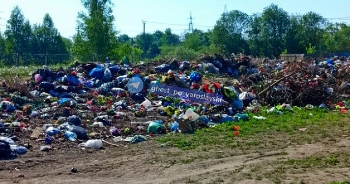 В мэрии Ярославля объяснили причину скопления мусора на Осташинском кладбище