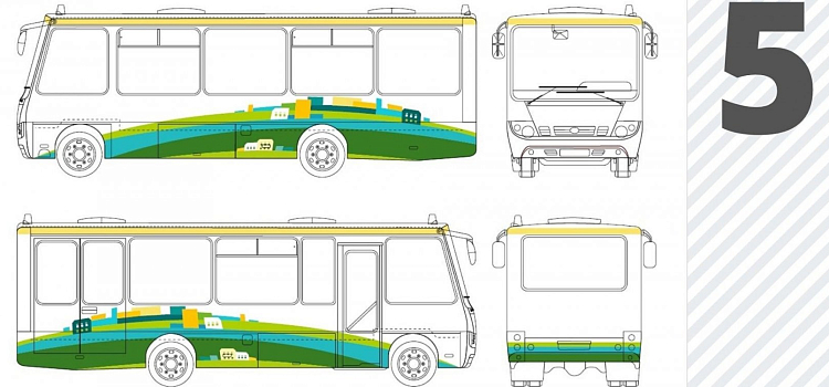Ярославцам предложили выбрать вариант оформления областных автобусов_162897