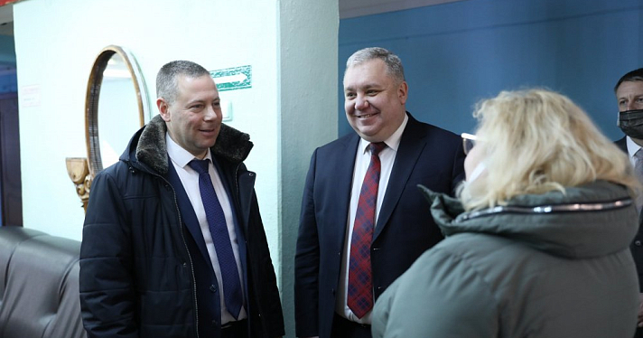 Врио губернатора Ярославской области проверил условия размещения беженцев из Донецкой области
