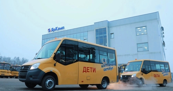 Назвали районы Ярославской области, куда направят новые школьные автобусы