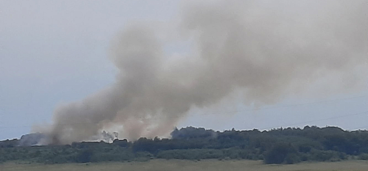 В Ярославской области локализован пожар на мусорном полигоне_164724