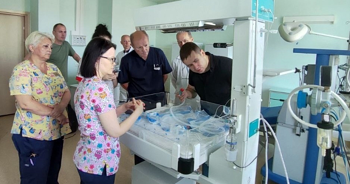 Для ярославского перинатального центра приобрели современное оборудование первичной реанимации