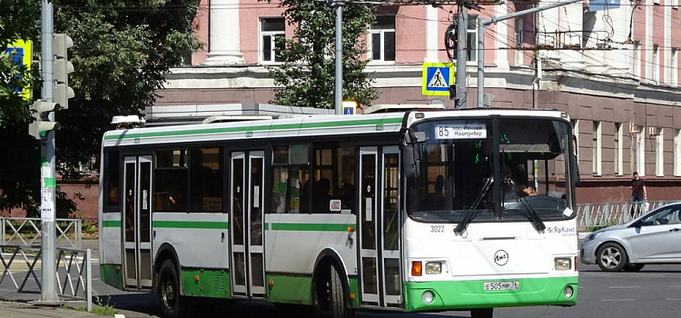 В Ярославле изменилось расписание двух автобусных маршрутов