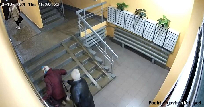 Чужая рука в кармане: в Сети появилось видео возможного ограбления бабушки в Ярославле