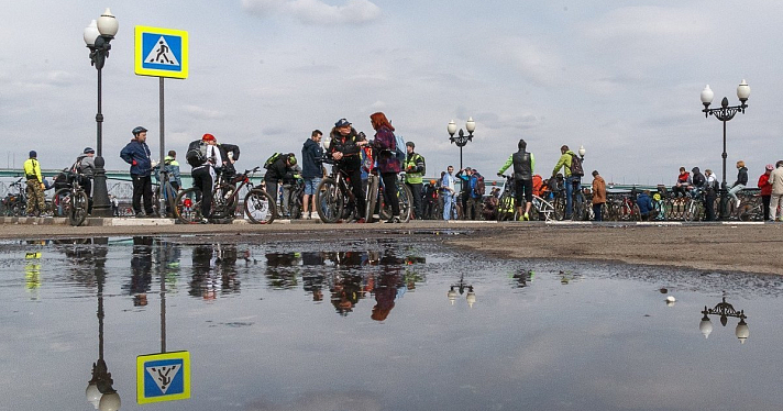 Фото (и видео) дня. Ярославские велосипедисты открыли летний сезон 32-километровым пробегом_157625