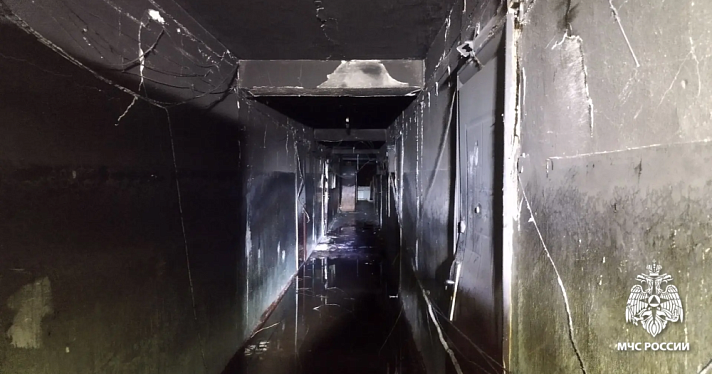 В Ярославской области из горящей пятиэтажки эвакуировали людей