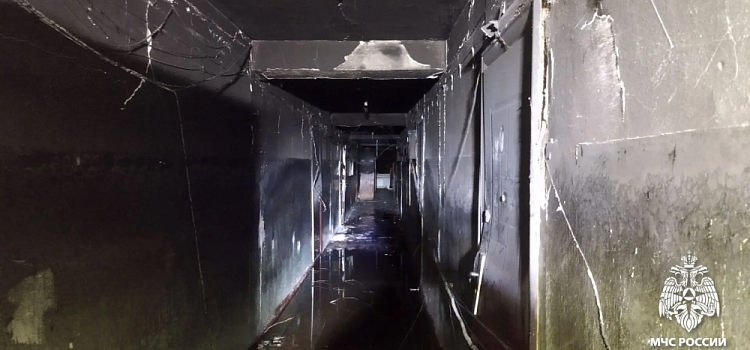 В Ярославской области из горящей пятиэтажки эвакуировали людей