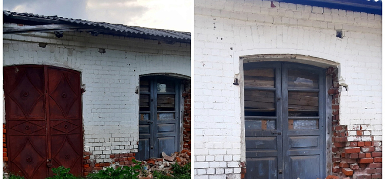 В ярославском селе пропали уникальные железные ставни с исторических торговых рядов