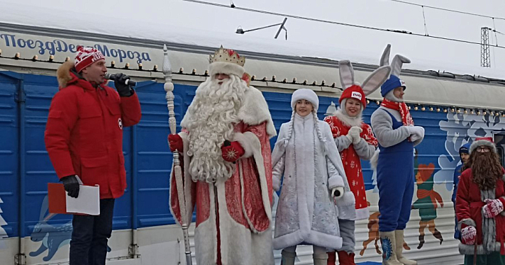 В Ярославль вновь приедет Поезд Деда Мороза из Великого Устюга