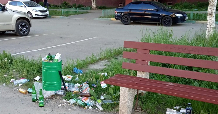 Ярославцы пожаловались на отсутствие уборки мусора
