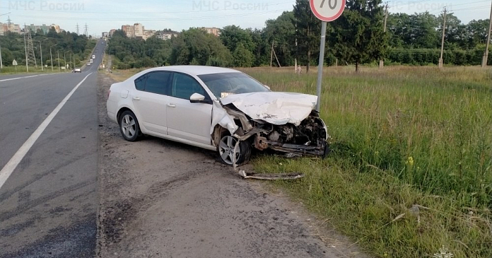В ДТП на трассе Ярославль – Рыбинск пострадал мужчина