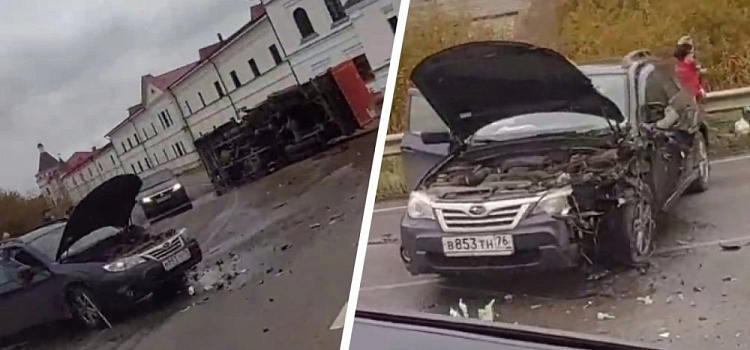 Один человек в больнице: в Ярославской области произошло ДТП