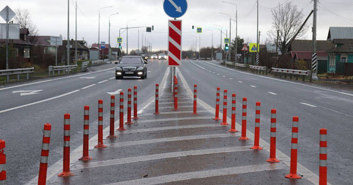 В Ростовском районе завершился ремонт участка федеральной трассы М-8