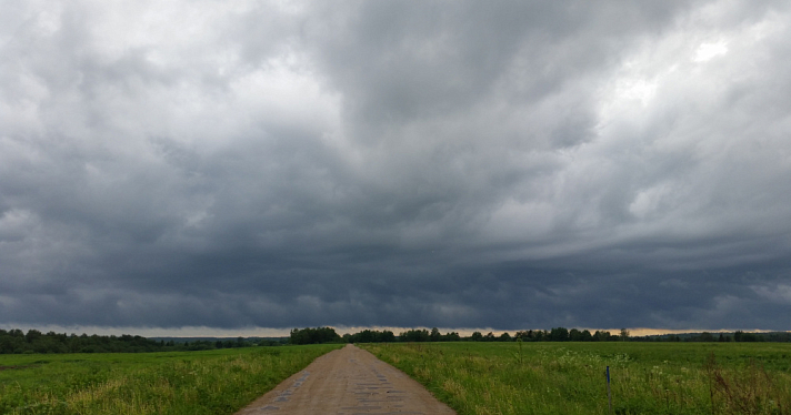 На смену тропическим ливням в Ярославль придёт похолодание