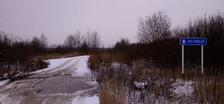 «Можно вместе с вездеходом провалиться»: под Ярославлем размывает дорогу до деревни