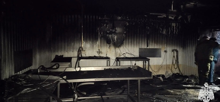 На Угличской птицефабрике произошёл крупный пожар_310559