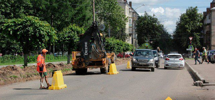 В Ярославле на улице Свердлова проверили качество ремонтных работ _118501