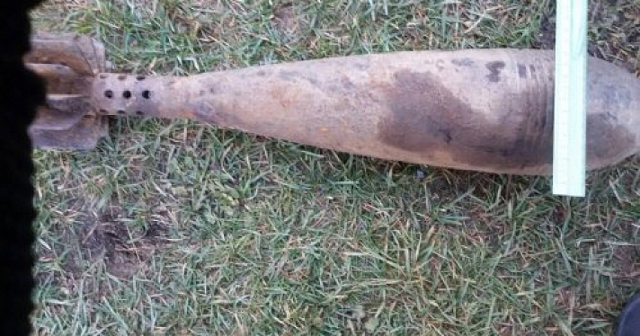 На Рыбинском водохранилище нашли минометный снаряд времён ВОВ