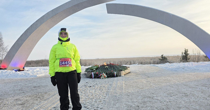 Судебный пристав из Ярославля пробежала 43 километра по «Дороге жизни»