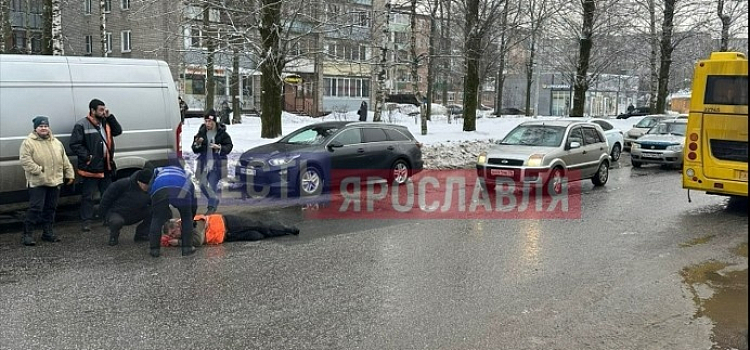В Дзержинском районе Ярославля автобус сбил пешехода