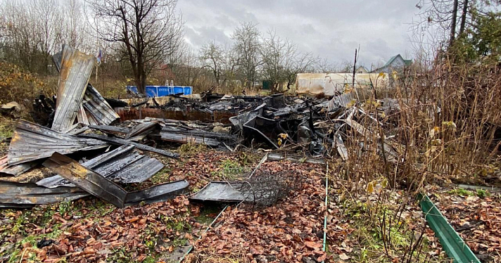 Камеры видеонаблюдения могли стать причиной пожара в СНТ под Рыбинском