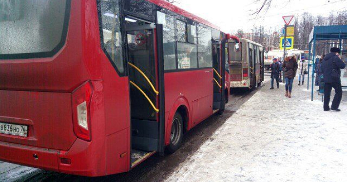 В Ярославле на маршрут №21 вышел автобус нового образца_103941