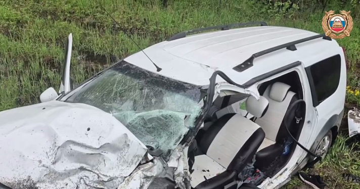 Под Рыбинском водитель погиб после столкновения двух автомобилей