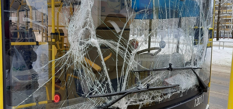 «Главное — живы остались»: в Ярославле столкнулись два автобуса_311405