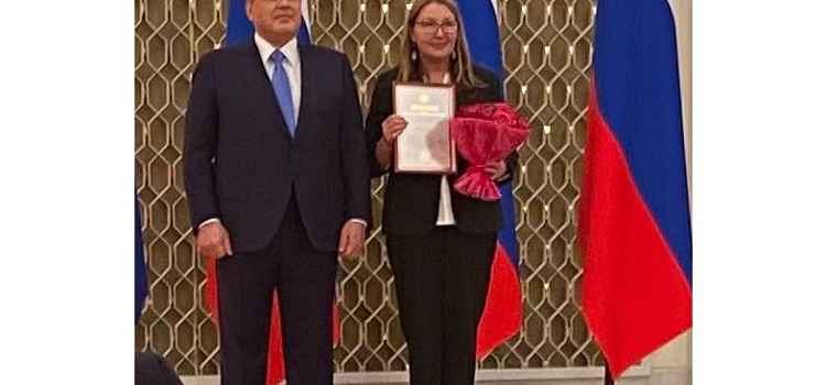 Педагог из Ярославля получила премию Правительства РФ