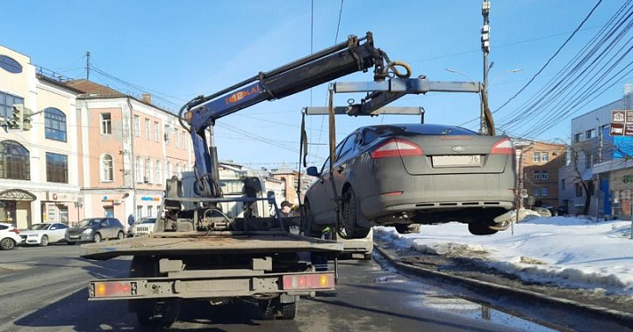 В Ярославле за неправильную парковку в центре города оштрафовали более 800 водителей