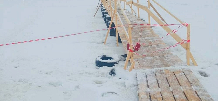 Аномально тёплая зима оставила Тутаев без переправы
