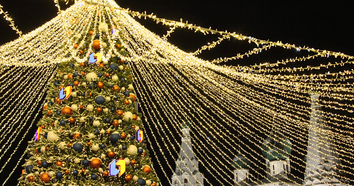 Для настроения и безопасности: ярославцам рассказали, зачем в городе весной стоят новогодние ёлки