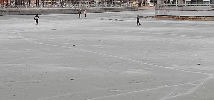 На пруду в парке 30-летия Победы в Ярославле ребёнок провалился под лёд