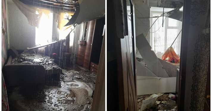 Семья из пяти человек осталась без жилья после пожара в Ярославской области