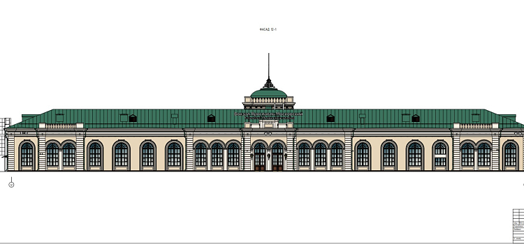 Замена шпиля и перекраска: опубликован проект реставрации Московского вокзала в Ярославле_274195