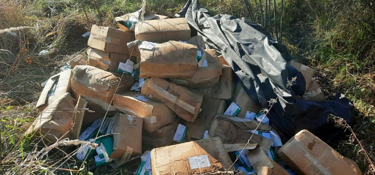 Жители Рыбинска обнаружили свалку медицинских препаратов