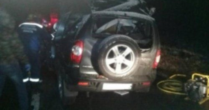 В Даниловском районе водитель автомобиля «Нива-Шевроле» врезался в грузовик: погибли люди 