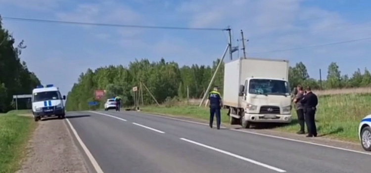 Под Тутаевом грузовик насмерть сбил велосипедиста
