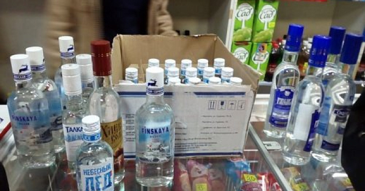 С начала года в Ярославле изъяли 900 литров контрафактного алкоголя