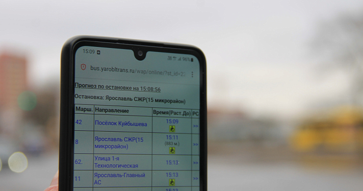 В Ярославской области запустили чат-бот для пассажиров общественного транспорта